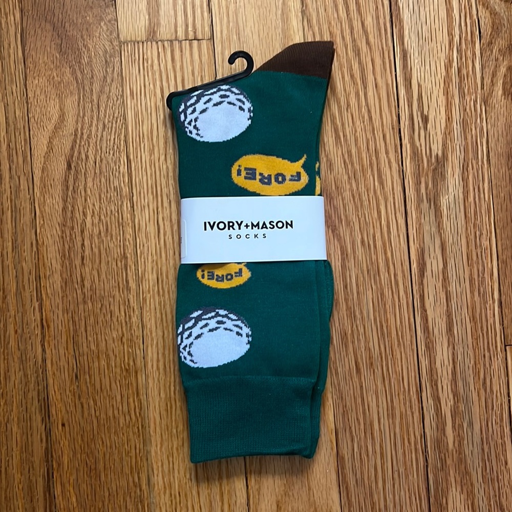 Ivory + Mason Dress Socks
